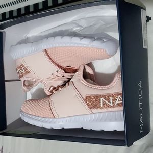 Pink Nautica Toddler girls size 10 sneaker